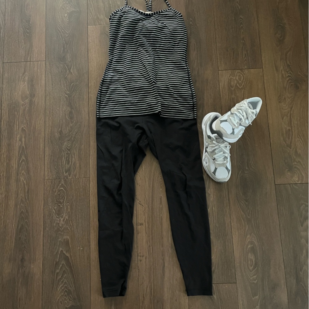 Lululemon Striped Racerback Tank
